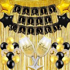 Roaring 20's theme party supplies. Buy Gatsby Party Decorations Set Of 29 Party Like Gatsby Banner Great Gatsby Party Supplies Roaring 20s Party Balloons Retro Jazz Party Ideas Roaring Twenties Flapper Party Bachelorette Birthday Decor Kit Online