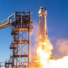 Capsule had biggest windows ever flown in space giving unique views of earth. Price The Final Frontier Blue Origin S Tourist Rocket Wsj