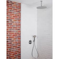 Colonne De Douche Encastrable Plafond Et Ronde Complete Avec Thermostatique 2 Fonctions Savona Sarodis Douche Encastrable Colonne De Douche Douche