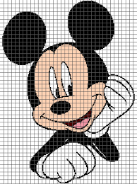The pattern includes a color legend for anchor pearl cotton. Mickey Mouse Chart Graph And Row By Row Written Instructions 02 Yarnloveaffair Com Crochet Mickey Mouse Mickey Mouse Disney Cross Stitch