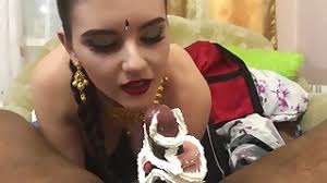 Gorgeous teen does blow job with whipped cream 12 min. White Girl In Indian Attire Does Sensual Whipped Cream Blowjob Alyssa Quinn