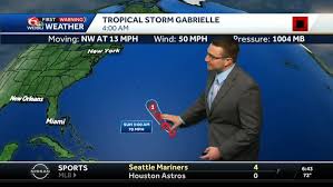 Tropical Storm Gabrielle forecast to become Hurricane