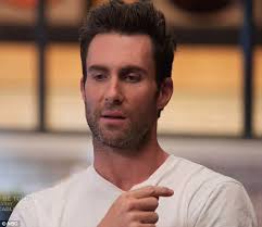 The Voice coach Adam Levine debuts bald head and endures jokes from Blake  Shelton