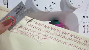 Calcador Overlock Com Sistema De Corte Singer Agujas Para Maquina De Coser Tipos Material De Costura Blog De Costura Maquina De Coser