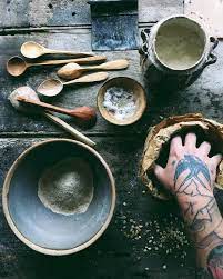 Hatchet Bear Hatchetandbear On Instagram Sourdough And Spoons The Warm Scent Of Freshly Milled Millet Flour Took Me Straight Back To
