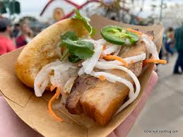 Baguettes may have been adopted from the french, but bánh mì is as vietnamese as it comes. 2020 Disney California Adventure Food And Wine Festival Garlic Kissed The Disney Food Blog