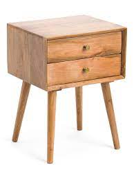 Midcentury Bedside Table Accent Furniture T J Maxx Mid Century Nightstand Midcentury Bedside Table Mid Century Modern Nightstand
