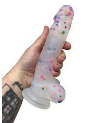 Gala Confetti Dildo - Early to Bed