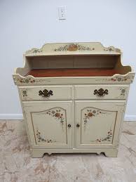 Ethan Allen Hitchcock Painted Server Sideboard Cabinet Dry Sink Sideboard Cabinet Furniture Dry Sink