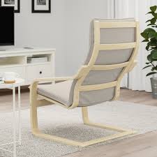 Poang Armchair Knisa Light Beige Seat Width 22 Add To Cart Ikea In 2020 Beige Living Rooms Oak Armchair Armchair