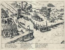 De strijd, die in totaal ongeveer zeventien maanden duurde, leidde onder meer tot de sluiting van banken, winkels, rechtbanken, scholen en schouwburgen. Oude Hollandse Waterlinie 1672 1815 Geopark Heuvelrug Gooi En Vecht