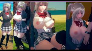【性格ポジティブで明るい金髪爆乳】 AI少女プレイエロ動画 リアル3DCGエロゲーム【Hentai Game Ai Shoujyo 】Big tits  blonde girl is rubbed