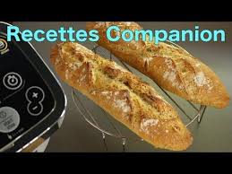 Une Recette De Baguettes Express En 1 Heure Avec Le Robot Cuisine Companion Moulinex Aussi Belles Que Chez Recette Companion Recette Recette Cuisine Companion
