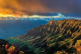 Sunset Kalalau Valley Kauai Hi Photograph By Stephen Kennedy