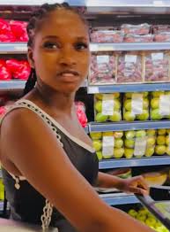 My beautiful wife doing our weekly grocery shopping🥰🥰Kiki waTytie