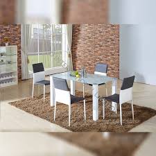 The above pictured glass dining table was a smaller feature for one of our clients luxury condominium. China Factory Directly Luxury Dining Table Td 1656 Tempered Glass Dining Table Txj Manufacturers And Suppliers Txj