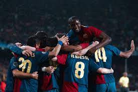 Barcelona 2008 2009 messi #10 fcb retro jersey soccer shirt. The Rewind Barcelona 4 0 Bayern 2009 Barca Universal
