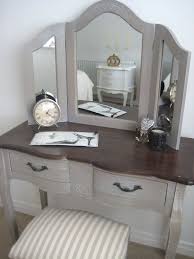 French Vintage Dressing Table With Triple Mirror Country Chic New Ebay Shabby Chic Dresser Vintage Dressing Tables Dressing Table