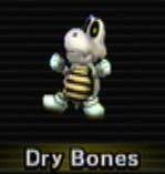 Now, mario no longer has his skin or . Dry Bones Mario Kart Wii Wiki Fandom