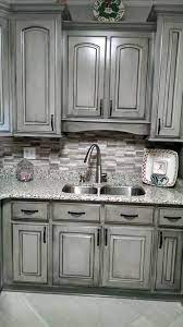 Shea mcgee used the warm color on the cabinets and the walls in this space, opting for equally airy bleached white oak for the kitchen door and island base. Kitchen Cabinets Makeover Glazed Kitchen Cabinets Kitchen Cabinets