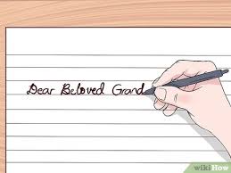 You can do the id: 3 Ways To Write A Letter To Grandma Wikihow
