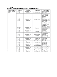 Sesuai rundown, habis nyanyi, masuk ke sesi nobar (nonton bersama). Susunan Acara Bakti Sosial Cara Golden