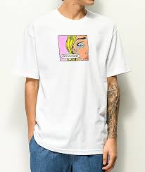 Odd Future Pop Art Tears White T Shirt