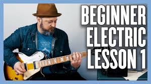 When it is okay to start or join a band? Beginner Electric Lesson 1 Your Very First Electric Guitar Lesson Youtube