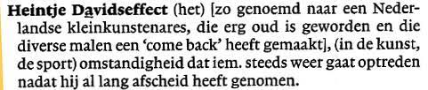 Tot haar bekendste liedjes behoren: 340 Cher En Het Heintje Davids Effect