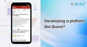 For more information about quora's features and frequently asked questions, check out our help well, i've been using the app as well as the website for about 3 months now, without seeing so much. Complete Guide To Develop An Mobile App Like Quora Krify Web And Mobile App Design Development Company In India Uk