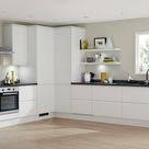 Cuisine Houdan Breval Blanc Cuisine Blanche Cuisine Contemporaine Cuisine Moderne Blanche