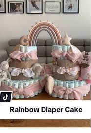 DIAPER CAKE Step-by-step Tutorial