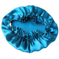 Natural Silk Sleep Cap For Women Men Silk Night Head Cover Bonnet Hat For Hair Beauty Peacock Blue Cw1820l7y5x Silk Sleep Cap Caps For Women Silk Sleep