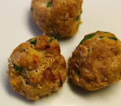 Cloudy With A Side Of Baby Meatballs Baby Food Recipes Food Veggie Meatballs
