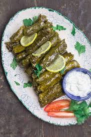 While cooking, place small plates (instead of a pot lid) directly on the grape leaves. Best Stuffed Grape Leaves Dolmas The Mediterranean Dish