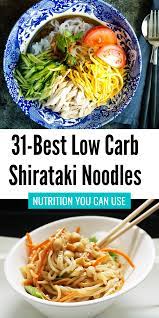 31 Shirataki Noodle Recipes That Are Just As Good As Pasta Shirataki Recipes Shirataki Noodles Recipes Healthy Noodle Recipes