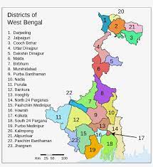 West Bengal All District Map District Of West Bengal Transparent Png - 1200X1252 - Free Download On  Nicepng