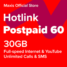 As the name suggest, this is the first of its kind postpaid plan that truly gives 'flexibility' a new meaning, as it offers customers the best of both prepaid and postpaid in one plan with full control and convenience. All New Hotlink Postpaid 60 Lazada