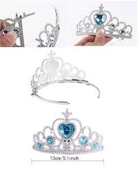 Let Party 10Pcs Girls Princess Dress up Accessories Tutu Skirt Princess  Tiara Crown Set Princess Decorations Gifts Favors Costume for Girls : Buy  Online at Best Price in KSA