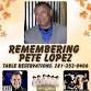 2nd Annual Tribute To Remembering Pete Lopez event image