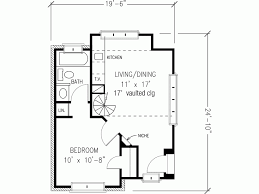 When you think of a cabin… what comes to mind? Plan One Bedroom English Cottage Square Feet House Plans 86462