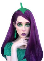 Klaire Kipley Purple Hair Mint Hair Two Toned Hair
