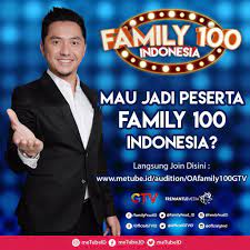 Download new kuis familly 100 indonesia apk 1.1 for android. Kepopedia Globaltv Ar Twitter Mau Ikutan Kuis Family 100 Indonesia Kamu Bisa Daftar Audisi Online Metubeid Di Link Berikut Ini Https T Co Hivihjwr3t Family100gtv Pkl 18 00 Wib Officialgtvid Https T Co Pxnmkwpszz