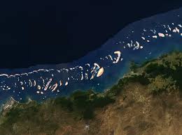 Bleached great barrier reef from space. Allen Coral Atlas Adds Satellite Views Of Australia S Great Barrier Reef Geekwire