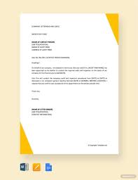 Free Auditor Appointment Letter Lettering Appointments Company Financials