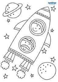 Printable Rocket Coloring Page For Kids Space Coloring Pages Space Crafts Coloring Pages
