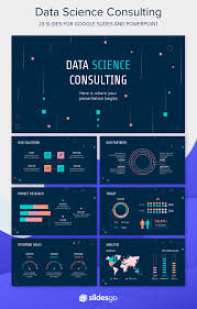 Download And Edit This Data Science Consulting Google Slides Theme And Ppt Template To In 2020 Data Science Powerpoint Design Templates Powerpoint Presentation Design