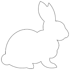 They even have a great selection of black and white outline clipart that you can choose to have your students color in! Free Bunny Outline Pictures Clipartix