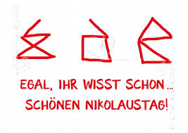 Art Nr 26164 Doppelkarte Schonen Nikolaustag Weihnachten Spruch Advent Lustig Lustige Weihnachten