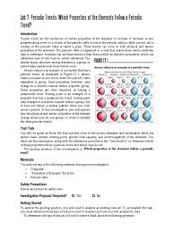 72 periodic table webquest answers. Adi Lab 7 Periodic Trends Periodic Table Argument